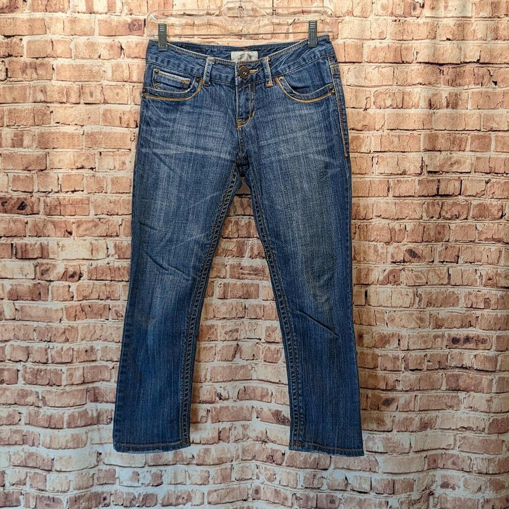 Aeropostale Jeans Low-Rise Crop Size 0
